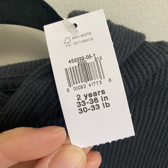 Gap waffle hoodie. - Picture 5 of 5